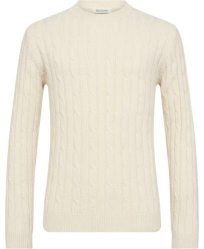 Manifattura Knitwear Mand Creme Sweaters Str L - Cashmere hos Magasin