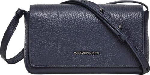 Mandarina Duck Mellow Leather Crossover / Dress Blue 18,5x9,5x5 - Skul...