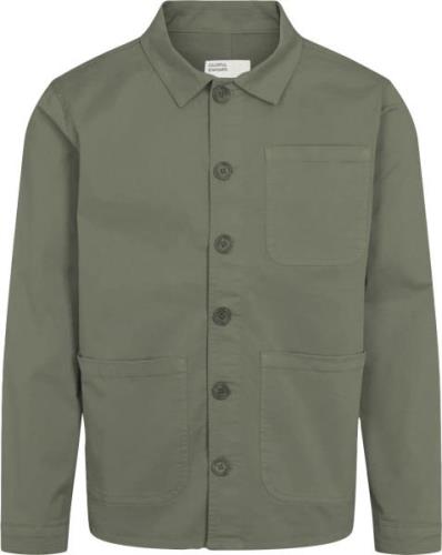 Colorful Standard Organic Workwear Jacket Mand Dusty Olive Overshirts ...