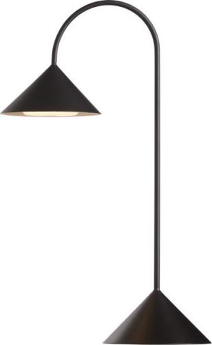 Frandsen Grasp Portable Table Lamp H47 Matt Black Str H 47cm Ø 15cm - ...