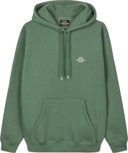 Mads Nørgaard - Copenhagen Standard Hoodie Logo Sweat Mand Grøn Hoodie...