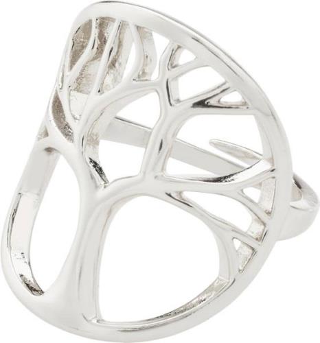 Pilgrim Alia Recycled Ring Silverplated one size - Ringe Træ hos Magas...