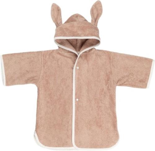 Fabelab Ponchorobe - Baby - Bunny - Old Rose - Old Rose Morgenkåber Ba...