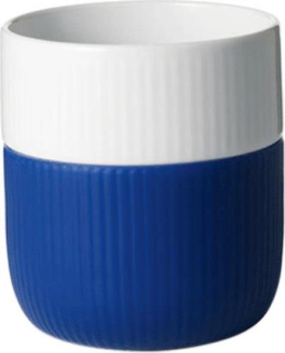 Royal Copenhagen Fluted Contrast Mug 35cl Mega Blue Blå Str H: 9,5 cm ...