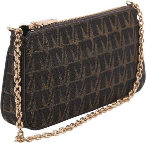 MANGO Chain Jacquard bag U - Skuldertasker hos Magasin