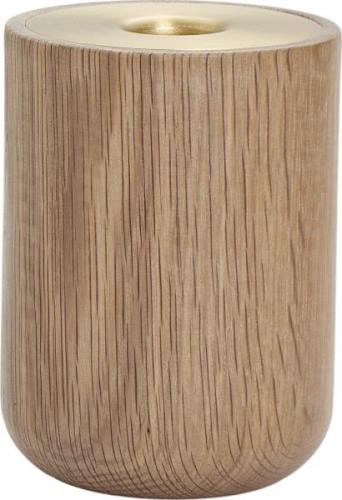 Andersen - Furniture Oak Nordic Candle Holder Large - H11xø8 cm Eg - K...