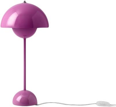 &Tradition Flowerpot VP3 Table Lamp Tangy Pink Str H: 50 cm Ø: 23 cm -...