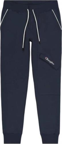 Champion Rib Cuff Bukser Mand Blue Sweatpants Str L - Bomuld hos Magas...