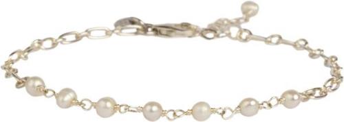 BeChristensen Daisy Pearl Bracelet Silver One Size - Perlearmbånd hos ...