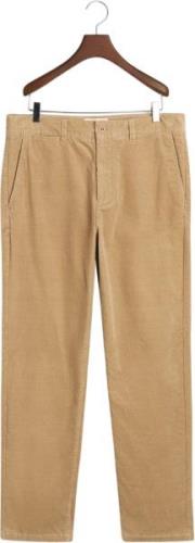 Gant Regular Cord Chinos Mand Dark Khaki Bukser Str 36/32 - hos Magasi...