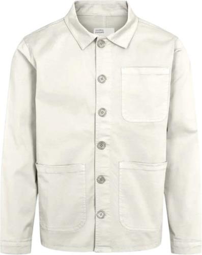 Colorful Standard Organic Workwear Jacket Mand Ivory White Overshirts ...