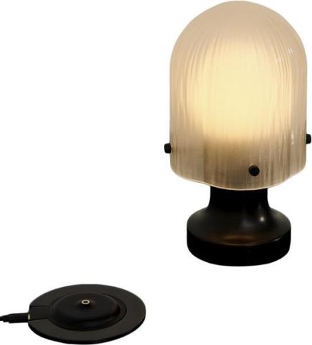 Gubi Seine Portable Lamp Base: Antique Brass, Shade: White 0008 - Bord...