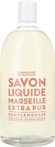 Compagnie De Provence Liquid Marseille Soap Refill Pink Grapefruit 1 L...