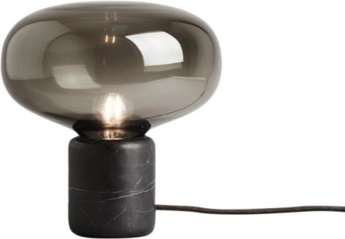 New Works Karljohan Bordlampe Sort Str H235xØ231 mm. - Bordlamper Glas...