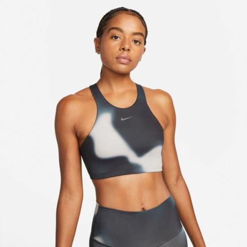 Nike Yoga Dri Fit Swoosh Medium Support Polet Sports Bh S - Sports Bh'...