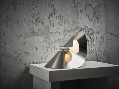 Frandsen Peel Table Lamp EU Brushed Stainless Steel Str H:28 - Bordlam...