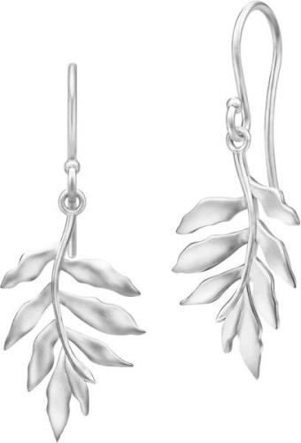 Julie Sandlau Little Tree of Life Earring Rhodium 22,1mm x 12,7mm - Ør...