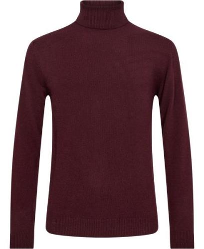 Manifattura Knitwear Mand Bordeaux Sweaters Str L - Merino Uld hos Mag...