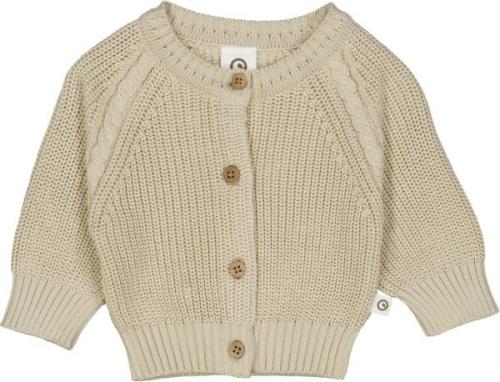 Müsli by Green Cotton Knit Chunky Cardigan Str 68 - Oat Bluser Bomuld ...