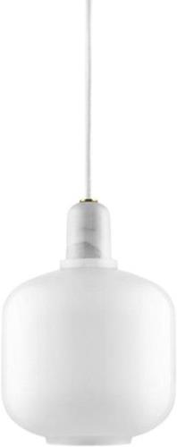 Normann Copenhagen Amp Lille Hvid Hvid Str H: 17 x Ø: 14 cm - Pendler ...