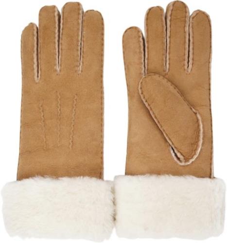 Lovelies Kelly Long Glowes - Sheep Skin W/ Shearling Cuff L - Handsker...