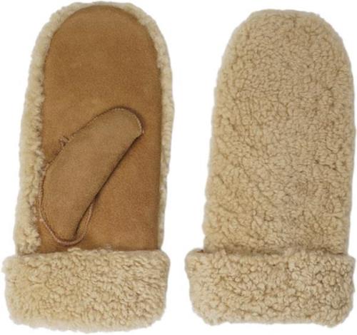 Lovelies Colon Mittens - Palm OF Suede AND Upper OF Curly Shearling L ...