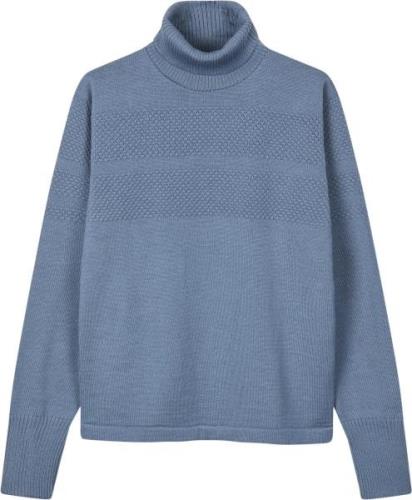 Mads Nørgaard - Copenhagen Wool Klemens Knit Mand Lyseblå Turtlenecks ...