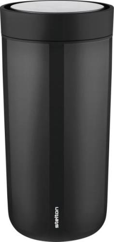 Stelton To Go Click Termokop 0,4 l, Black Black Str 0.4 - To-go-kopper...