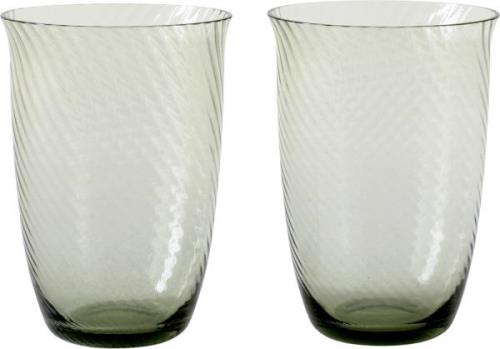 &Tradition Collect Drinking Glass Sc61, Moss, Moss Str H: 12 cm - Vand...