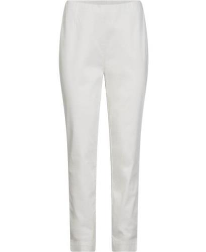 Masai Copenhagen Mapoppy Cropped Kvinde White Bukser Str M - Bomuld ho...