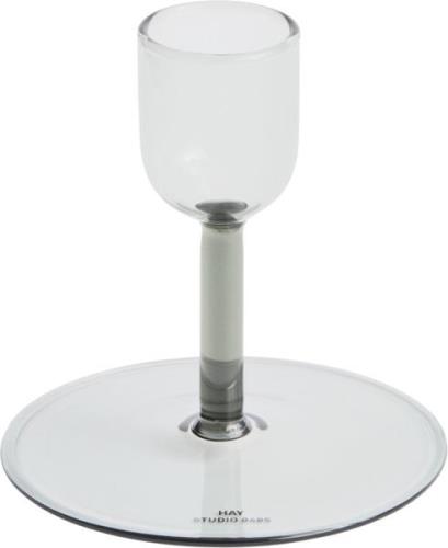 Hay Tiny Candleholderstraight-grey 0008 - Kronelysestager hos Magasin