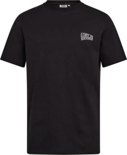 Magasin Elroy Tee 1G Mand Black Kortærmede Tshirts Str L Bomuld