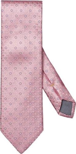 ETON Pink Floral Silk Tie 80 - Slips Silke hos Magasin