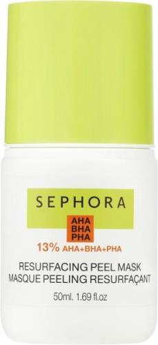 Sephora Collection Resurfacing Peel Mask 13% AHA+BHA+PHA 50 ml - Ansig...