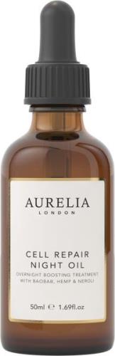 Aurelia London Cell Repair Night Oil 50 ml. 50 ml - Ansigtsolie hos Ma...