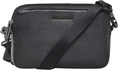 Mandarina Duck Mellow Leather Camera BAG / Nero 20x13x5 - Skuldertaske...