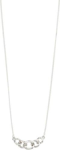 Pilgrim Wrenley Recycled Necklace Silverplated one size - Halskæder Me...