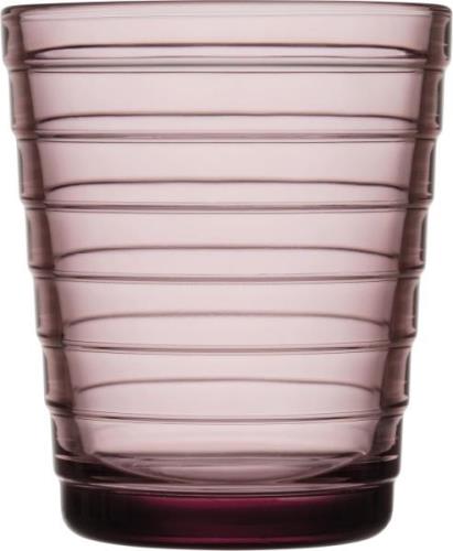 Iittala Aino Aalto Drikkeglas 22cl Calluna 2 stk Lilla - Vandglas hos ...