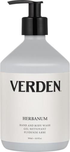 VERDEN Verden Hand Body Wash 500 ml Herbanum 500 ml - Shower Gel hos M...