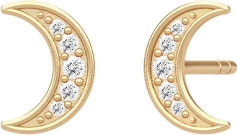 Julie Sandlau Moon Balance Earring Gold One size - Ørestikker hos Maga...