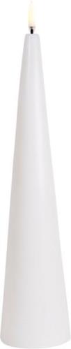 Uyuni Uyuni Lighting Cone LED Candle White - Led Stearinlys hos Magasi...