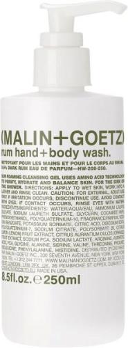 Malin+Goetz Rum Hand Wash Pump 250 ml. 250 ml - Shower Gel hos Magasin