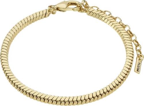 Pilgrim Dominique Recycled Bracelet Goldplated one size - Kædearmbånd ...