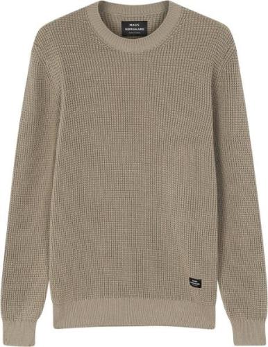 Mads Nørgaard - Copenhagen Tight Cotton Noah Knit Mand Brun Sweaters S...