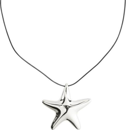 Pilgrim Force Recycled Necklace Silverplated one size - Halskæder Med ...