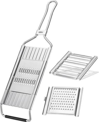 Gefu Slicer Incl. Interchangeable Inserts Raspini Stål Str 34x3x10cm -...