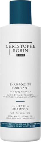 CHRISTOPHE ROBIN Purifying Shampoo With Thermal mud Detoxifying Shampo...