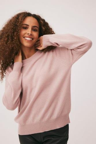 Magasin Mabel 2 100% Cashmere Kvinde Warm Rose Sweaters Str L Cashmere