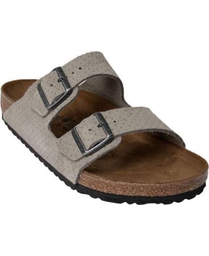 Birkenstock Arizona VL Dotted Stone Coin Mand Grey Sandaler Str 44 - h...