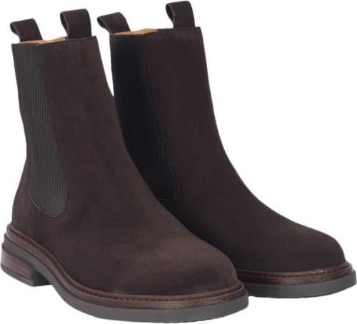 ANGULUS Støvle med Elastik Kvinde 2193/046 Brown/brown Chelsea Boots S...